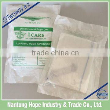 medical sterile gauze sponge lap sponge