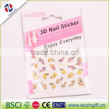 fashionable gel nail sticker ,sticker nail