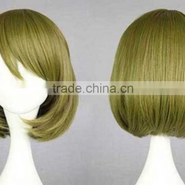 Short Pea green Lolita Love Live Hanayo Koizumi Cosplay Wig N491