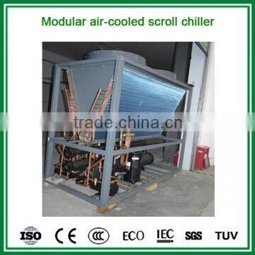 72kw\110 kw air cooled chiller heat pump with fan coil heat exchanger