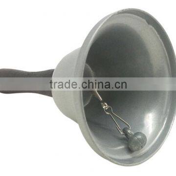 Metal Hand Bell With Wooden Handle in Custom Color for Celebration