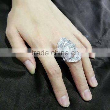 2016 New Design Pearl Finger Ring photo-5
