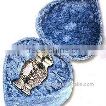 Eagle Engraved Keepsake Urn 3" Brass