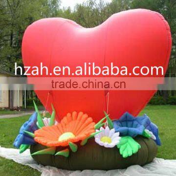 Wedding Decorative Inflatable Heart Backdrop