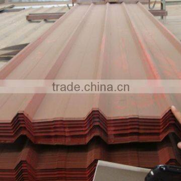 Color corrugated stainless roofing sheet