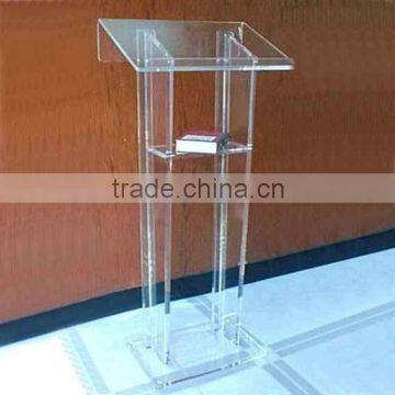 acrylic podium stand