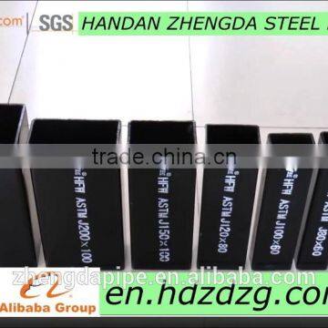 Black Square Hollow Section Welded Steel Pipe