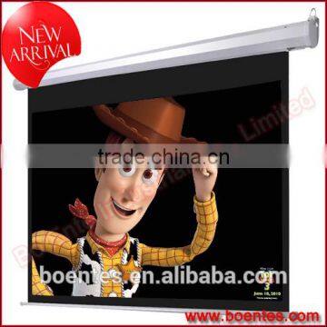 Wall&Ceiling Remote Control Electrical Projection Screen for 1:1 4:3 16:9 Projection Screen photo-4