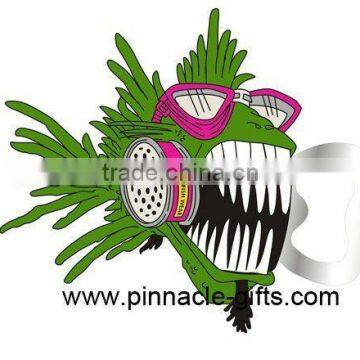 soft pvc 3D bottle openers with rubber magnetic