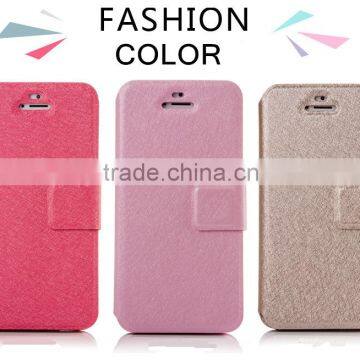 Candy color Leather Wallet Phone Case Three in One for Iphone 6/6 plus