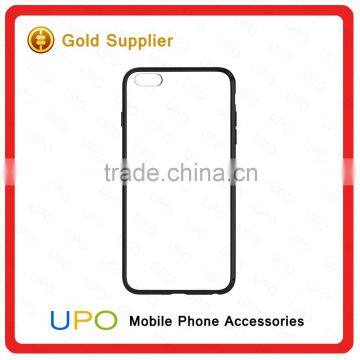 [UPO] For Apple IPhone 6 Case Protective Transparent Slim Case TPU Bumper + Acrylic Anti-Scratch Phone Back Cover Case photo-2