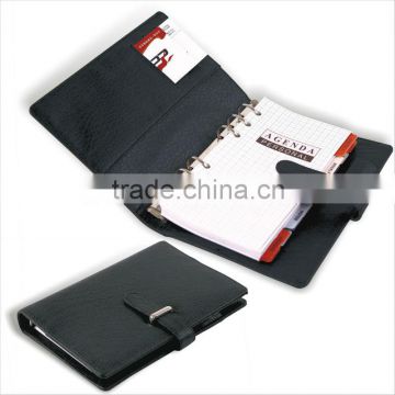 7'' With Pocket Leather Diary Agenda/Note book