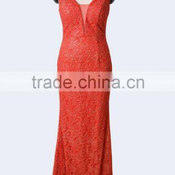 Mesh With Glitter Powder Evening Party Wear Long Dresses photo-2