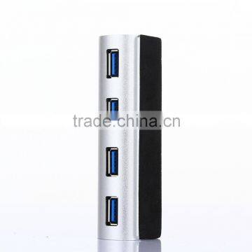 Premium usb-c hub, Type C change to 4 port usb 3.0 hub from usb hub suppliers with LED light