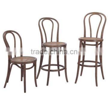 For Sale Oak Wooden Rustic Dining Stool Barcelona Dining Chair