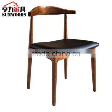 solid wood fabric green soft bag wooden colour coffee restaurant cow horn chairs