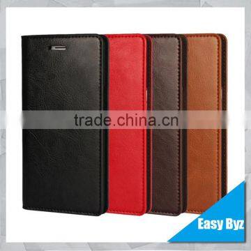 New arrival high quality flip case for oppo r7 leather case