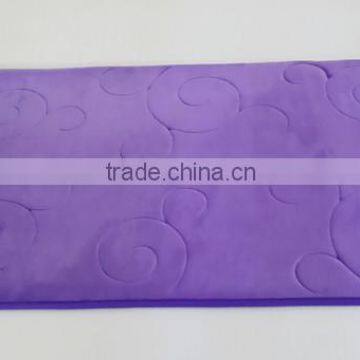 Lz-302.1 2014 100% Polyester Latest New Anti-slip Memory Form Bath Mat