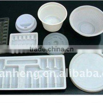 Thermoforming pp sheet to food plate tray