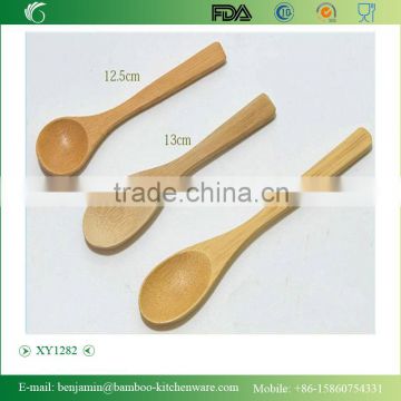 XY-1282/Small Bamboo Wood Spoon Set,Kitchen Utensil Spoon for Food,Fruit And Vegatalbe