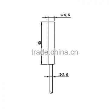 D6.5 Cable series Flush DC 2-wire inductive proximity sensor