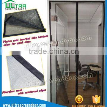 Fiberglass magnetic screens mosquito protection magnetic curtain door