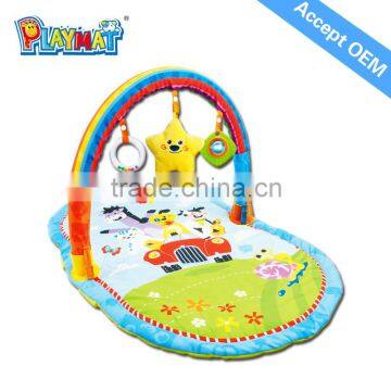 Hot sale baby foot piano early childhood fitness frame game blanket baby music play mat.new baby toys