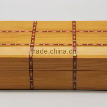 Luxury custom design wooden boxes with handmade high quality