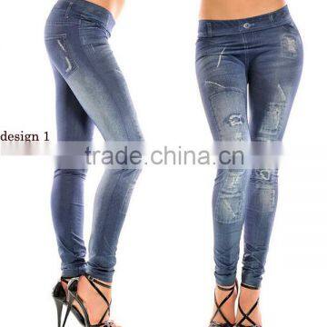 Cheap Price Slimming Thin Nine Minutes of Pants, Slime Sexy Jeans Leggings, Denim Pants for Women