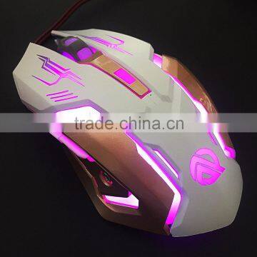 Professional Mouse Factory Mechanical Gaming 6D Wired Gamer Mouse