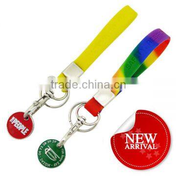 manufacture promotion cheap custom silicone rubber keychain