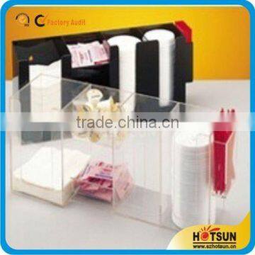 Desktops Acrylic Paper holder with 4 parts separated