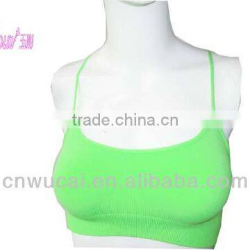 Genie bra with stripe cross at back