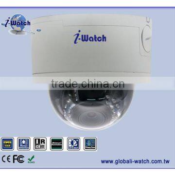 IW-P3038GS 2.0M Vari focus IR Network Dome Camera