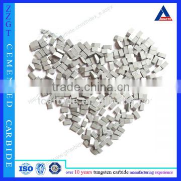 tungsten cemented carbide saw teeth carbide saw tips K10 K20 for wood materials