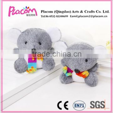 Custom soft plush keychains mini soft stuffed animal toy stuffed plush toys koala