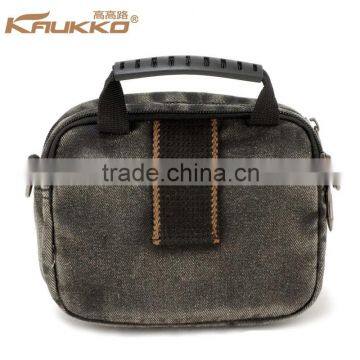 Old Style Durable Vintage Canvas Messenger Tote Men Bag photo-3