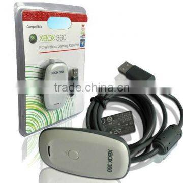 PC Controller Gaming Receiver For Microsoft Xbox 360 Wireless Controller Retail