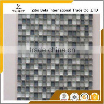 Factory Direct Sale Glass Mix Stone Mosaic Tile photo-4