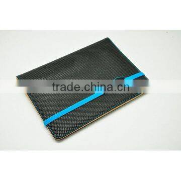 Custom Journal Covers With Embossed Logo and Elastic Band Closure