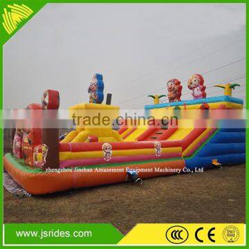 Mobile Amusement Park Large Inflatable Slide for Adult Inflatable Slip Slide photo-3