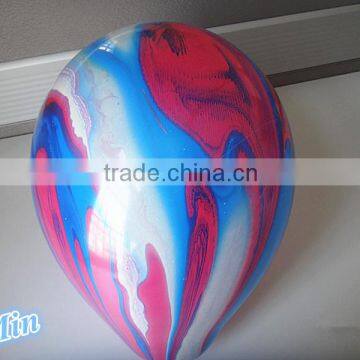 Hot sale high quality rainbow balloon for wedding and party decoration