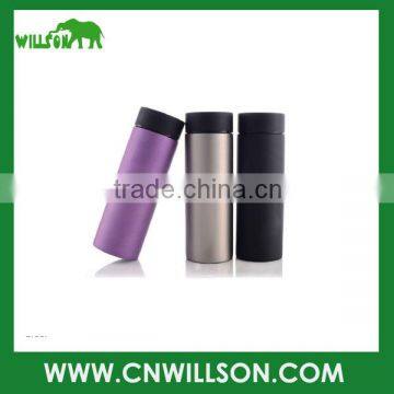 Bpa free vacuum stainless steel insulated double wall water bottle