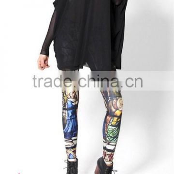 Fashion Women's Italy Style Cathedral Window Skinny Leggings manufacturer wholesale