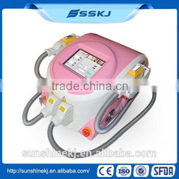 CE Dual system E-light IPL SHR hair removal machine/ E light SHR/ shr laser