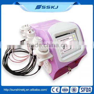 New portable 5 in 1 CE approved rf cavitation slimming beauty machine