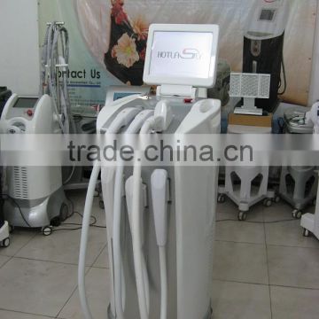 Acne Removal E-light IPL Vacuum Slimming Machine /cryo + Rf 640-1200nm