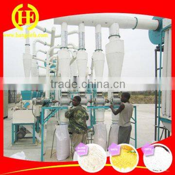 China supplier 10-50ton fully automatic maize corn flour milling machine