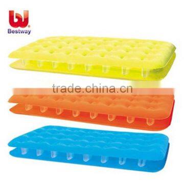 Colourful Bestway67387 color transparent flock mattress for promotion