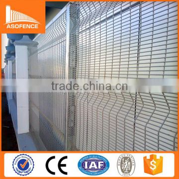 Hot Dipped Galvanized or Powder coating Thru Vu Fencing 358 Security Mesh